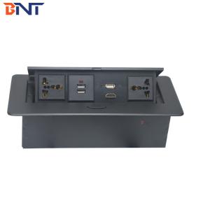 锌合金桌面安装插座  BD650-9