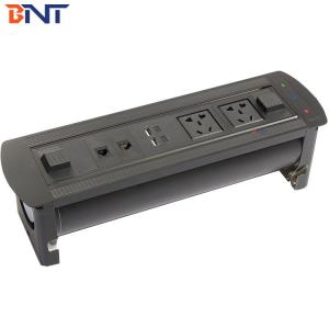 Flip up power Outlet with CAT6 Network EK6207