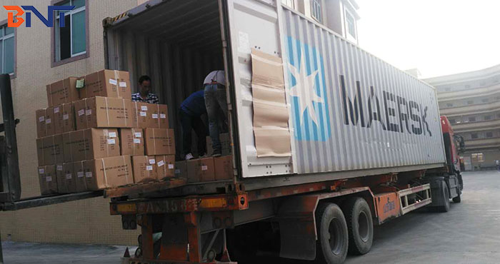 2019-1-4 shipment- Loaded a 40HQ container to West Africa country