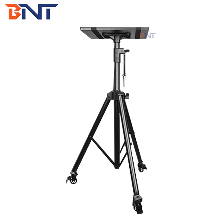 Height adjustable projector tripod stand with wheels BNT-600