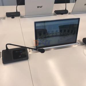 Electric Desk Monitor Lift with MIC BLM-15.6