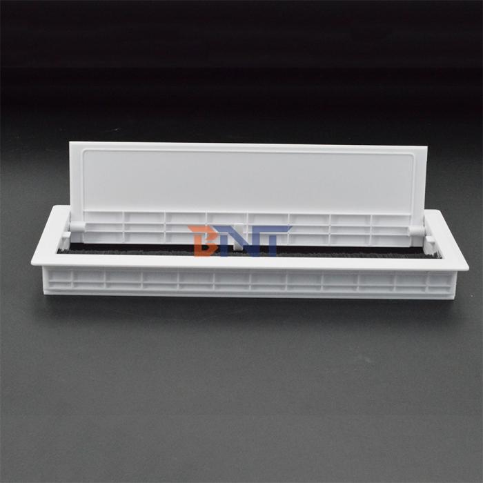 OEM/ODM Low price Plastic power cable management soft closing office desk wire cable grommet box