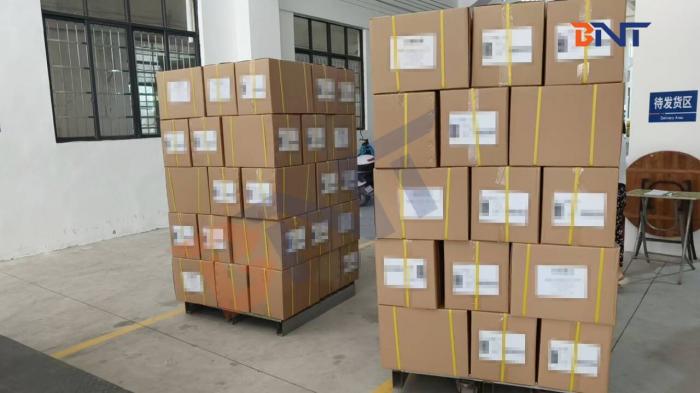 A large batch of goods was dispatched to Poland