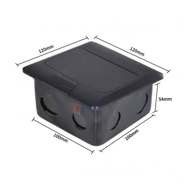 Waterproof EU Power Ground Socket Slow Pop-up Hidden Floor Socket with Low Price