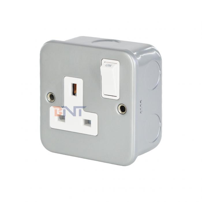 UK Power Standard New Style Wall Socket Panel with On/Off Switch Control