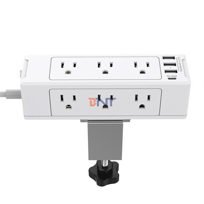 BNT Unveils New Clamp-On Desk Power Strip, Redefining Workspace Charging Efficiency